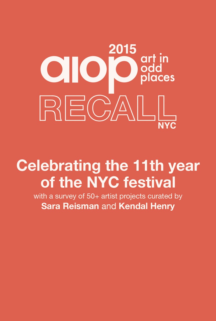 The back of an alternate Recall handout card with the festival dates on it